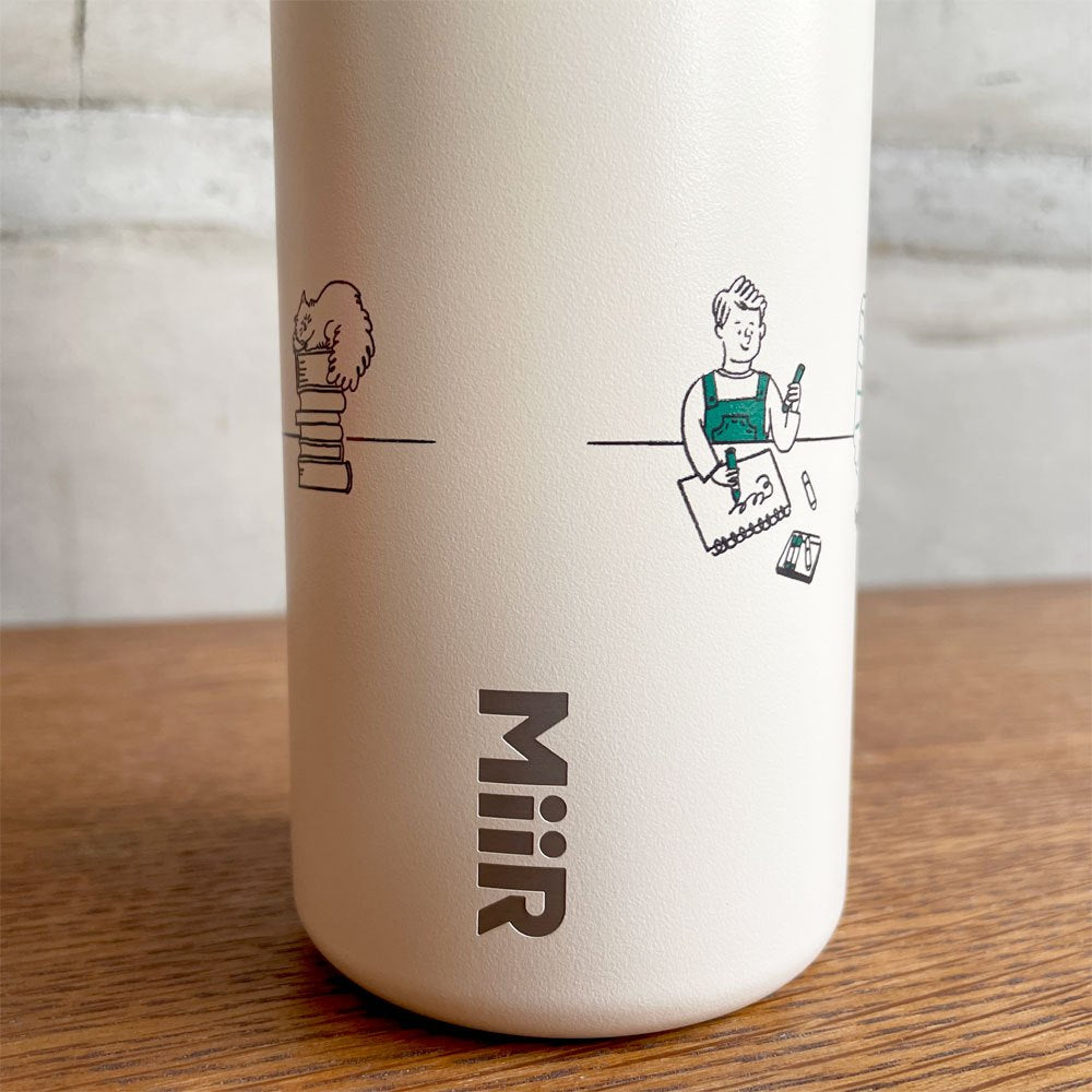 スターバックス Starbucks × ペンギンランダムハウス Penguin Random House ワイドマウスボトル Wide Mouth Bottle ステンレスボトル 水筒 591ml 韓国限定 MiiR製 ♪
