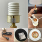 アートワークスタジオ ART WORK STUDIO モノリステーブルランプ Monolith-table lamp AW-0600 ホワイト 大理石ベース オーク無垢材 真鍮 ファブリック モダンデザイン 箱付き 美品 B ●