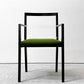 カッシーナイクスシー Cassina ixc. イーストバイイーストウエスト East by Eastwest ジャスミン JASMIN アームチェア ダイニングチェア ブラック グリーン ファブリック 座面張替 A ●