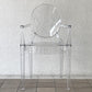 カルテル Kartell ルイゴースト LouisGhost アームチェア クリスタル スタッキング フィリップ・スタルク Philippe Starck イタリア ◇