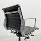 ハーマンミラー Herman Miller イームズアルミナムグループチェア マネージメントチェア アルミバフベース ガス圧昇降仕様 5本脚キャスタータイプ 本革 イームズ A 〓