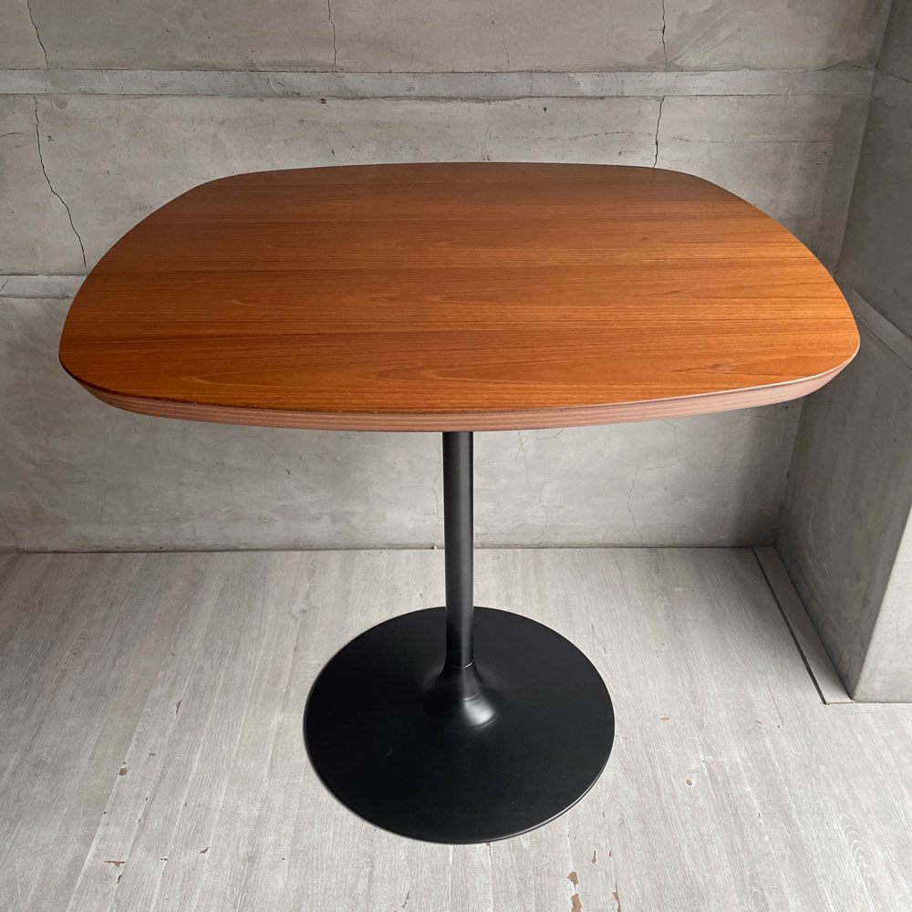 グラフ graf プランクトンテーブル Plankton table ダイニングテーブル カフェテーブル チーク材天板 スチール脚 定価￥85,800- ♪