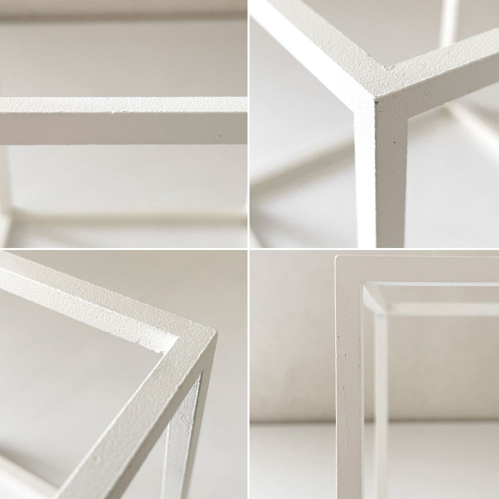 オドーコペンハーゲン Audo Copenhagen クブス Kubus ボウル スモール 14×14cm ホワイト フラワーポット 小物入れ 参考価格￥31,780- ◎