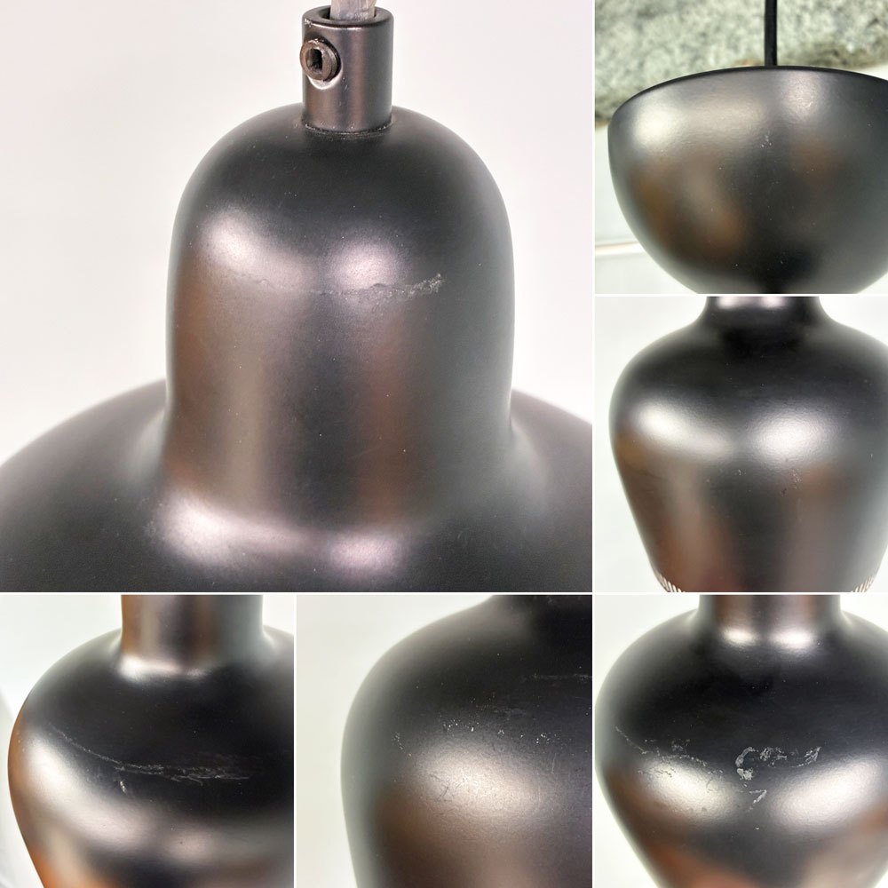 アルテック artek A330S ペンダントライト ゴールデンベル Golden Bell ブラック Φ17cm アルヴァ・アアルト 北欧照明 定価￥80,300- ◎