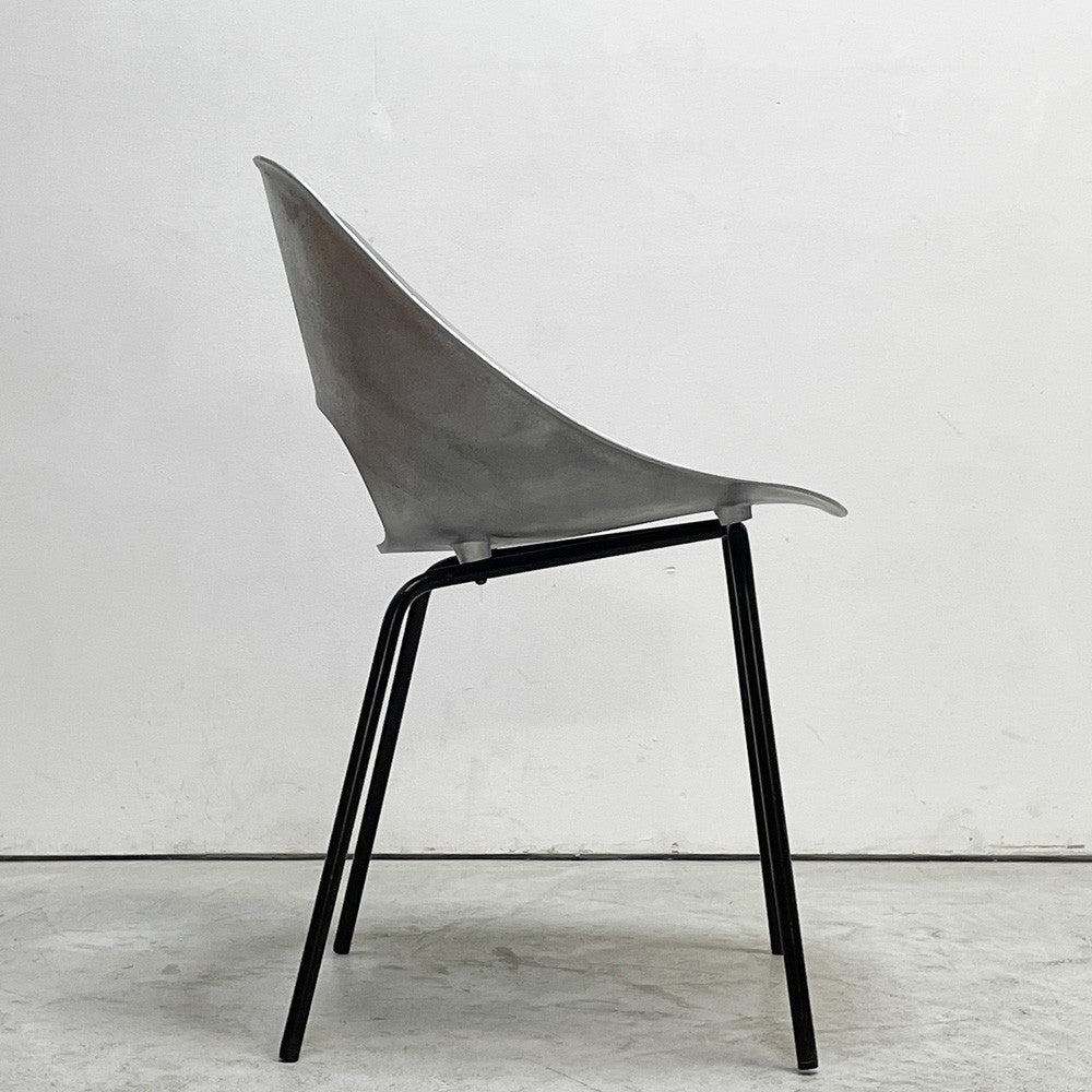シュタイナー Steiner チューリップチェア Tulip Chair アルミキャスト製 ピエール・ガーリッシュ Pierre Guariche フランス ビンテージ 希少 ●