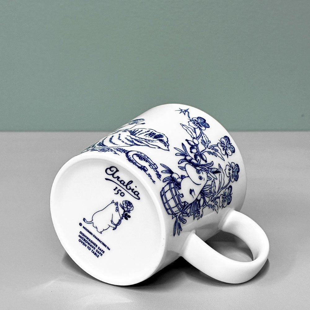 アラビア ARABIA ムーミンマグ MOOMIN シーブリーズ Sea breeze アラビア150周年記念 2023年 フィンランド 北欧食器 箱付き ◎