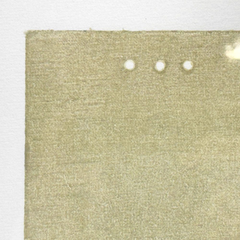 黒木周 shu kuroki クロスグラフ Points and Squares 2005年 28×38cm 布版リトグラフ 額装品 版画 現代作家 ●