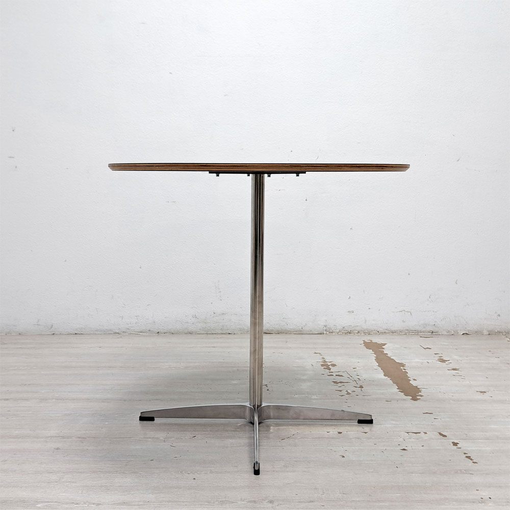 FRNHT Furnihunter カフェテーブル T24 Retro cafe table ダイニングテーブル ラウンド Φ80cm グリーン スチールレッグ ●