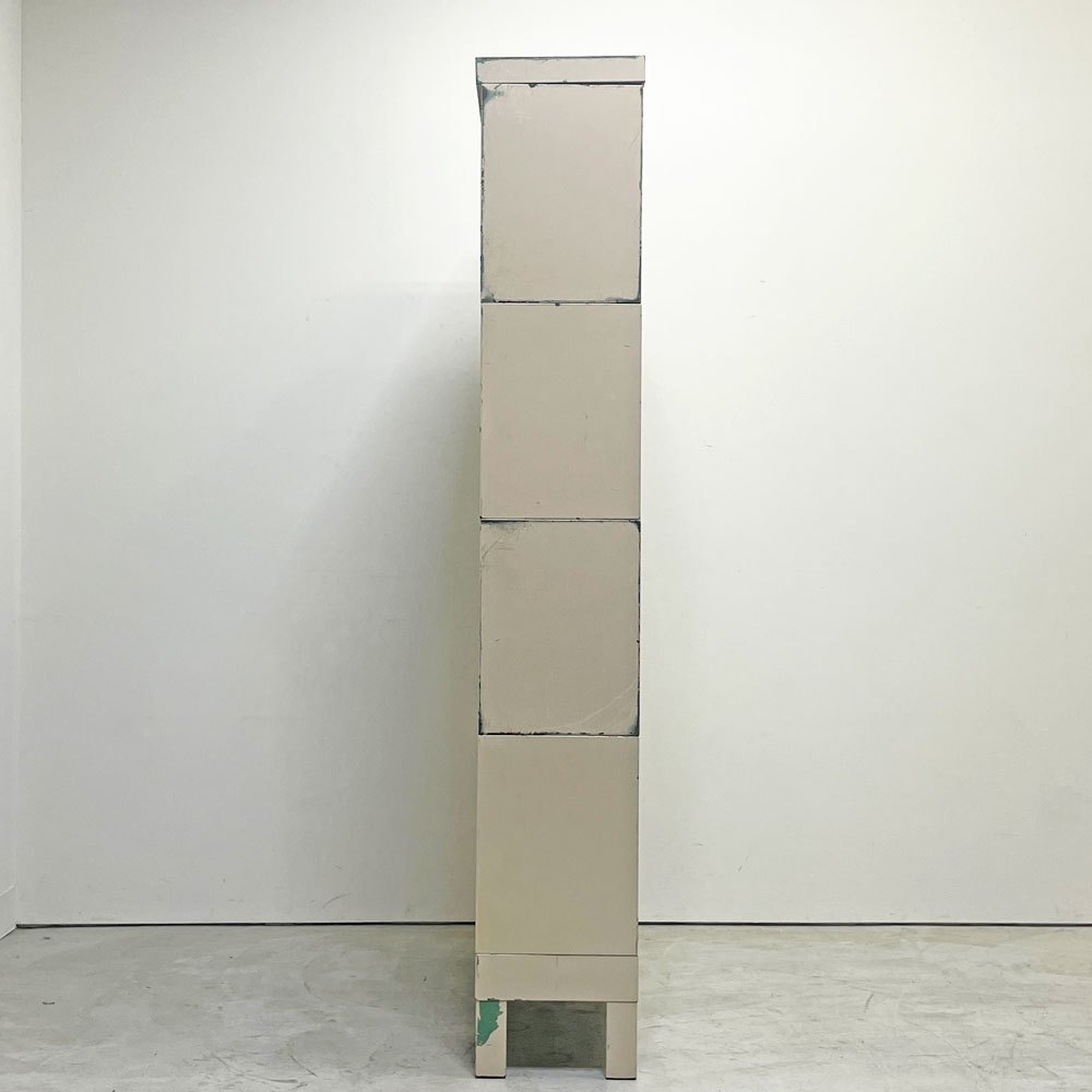 General Fireproofing Company スチール製 スタッキング ブックケース フリップアップ キャビネット USビンテージ ●