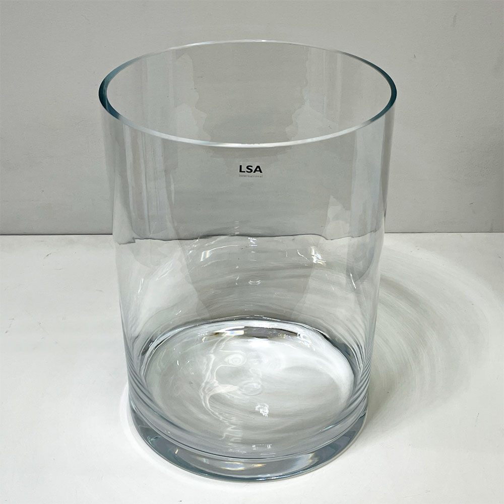 エルエスエー インターナショナル LSA international コラム COLUMN 40cm フラワーベース ガラス 花瓶 キャンドルホルダー 定価￥51,260- ●