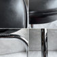 カッシーナ Cassina フォートゥイユ トゥルナン スウィベルチェア 7 FAUTEUIL TOURNANT LC7 レザー 本革 ブラック シャルロット・ペリアン イ・マエストリ・コレクション MoMA ♪