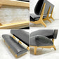 イデー IDEE カゴル ベンチソファ CAGOLE BENCH SOFA 3シーター ソファ 約160cm ブラック×シナ材共芯合板 篠本拓宏 廃盤 ●