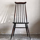 アーコール Ercol ゴールドスミス ダイニングチェア コロニアル ハイバック エルム材 ダークブラウン UKビンテージ 英国 ■