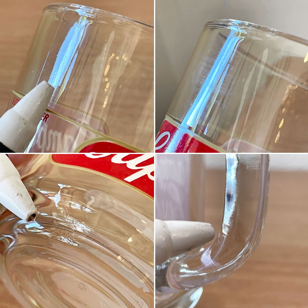 アンカーホッキング ANCHOR HOCKING キャンベルスープ campbell's マグカップ USコレクティブル H8.7㎝ USビンテージ ◇