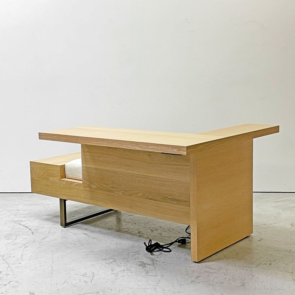 オーダーファニチャー Custom made furniture ワンアームソファ 2シーター 積層合板 ナチュラルモダン ●