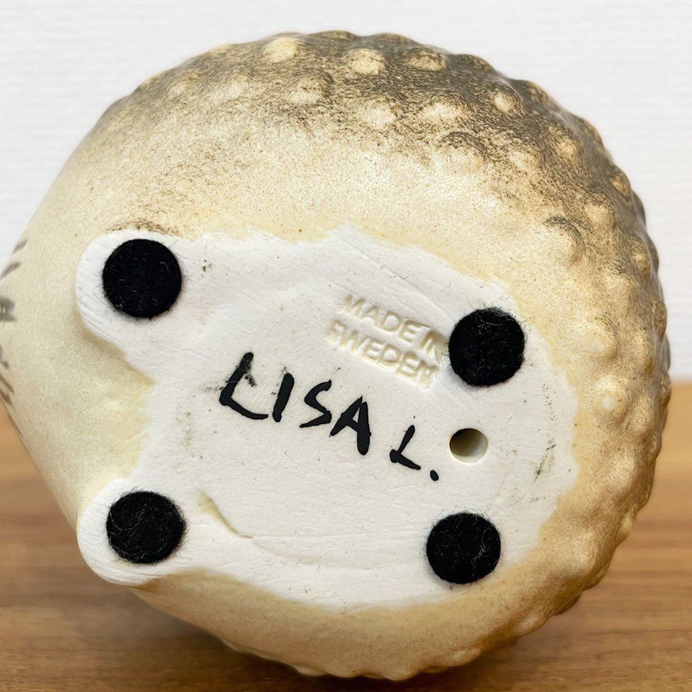 リサラーソン Lisa Larson 流れ星のハリー ヘイヘイ Hej hej ハリネズミ 2020-2021 オブジェ 置物 陶器 スウェーデン 北欧雑貨 箱付 希少 ◎