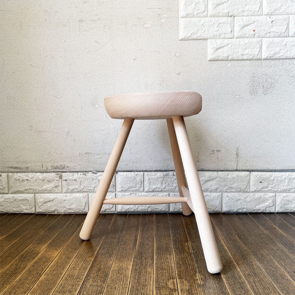 ワーナー Werner シューメーカーチェア Shoemaker Chair NO.42 スツール ビーチ材 ラーズ・ワーナー デンマーク 北欧家具 定価￥38,500- ◎