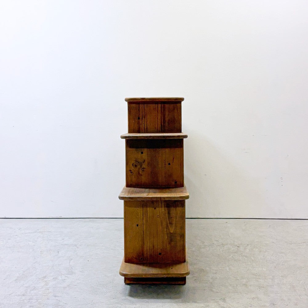 アクメファニチャー ACME Furniture ポカテロ POCATELLO SHELF-2018 パイン無垢材 オープンシェルフ 本棚 飾り棚 抽斗2杯 参考価格132,000円 廃盤希少 ●