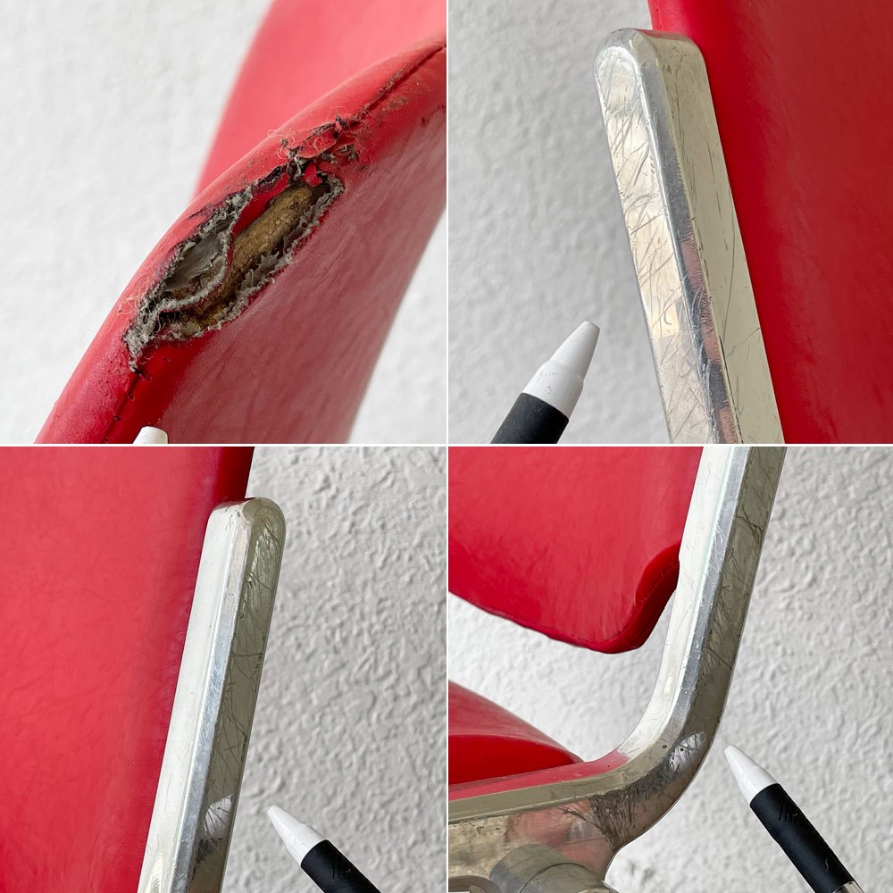 カステリ Castelli DSC 106 ダイニングチェア スタッキングチェア ミーティングチェア ジャンカルロ・ピレッティ ビンテージ イタリア ◇