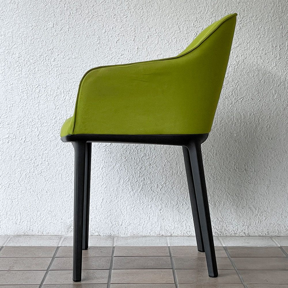 ヴィトラ Vitra ソフトシェル SOFTSHELL アームチェア 4レッグベース ロナン＆エルワン・ブルレック グリーン 定価111,100円 ◇