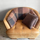 クラッシュゲート CRASH GATE タブレザーワークス tabu Leather Works オピアム 1P ソファ OPIUM SOFA キャメル オイルレザー 定価 ￥242,000- ■
