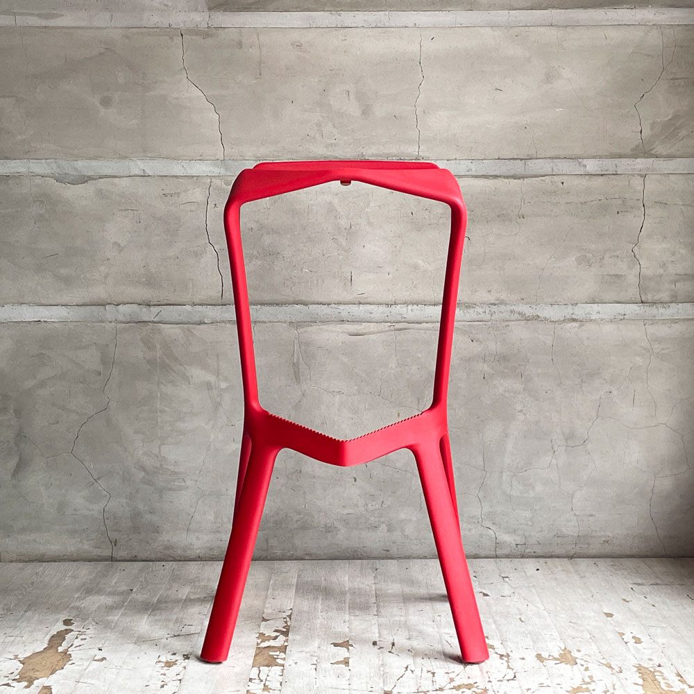プランク PLANK ミウラスツール MIURA stool ハイスツール スタッキング レッド コンスタンチン･グルチッチ 定価￥44,000-  ♪