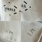 スティールキャンバス Steele Canvas Basket バスケット ラウンド 帆布×レザー×アイアン 工業デザイン 廃盤 ★