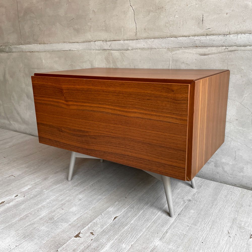 ボーコンセプト BoConcept ルガーノ LUGANO ナイトテーブル スモールキャビネット 1ドロワー ウォールナット モートン・ゲオーセン デンマーク♪