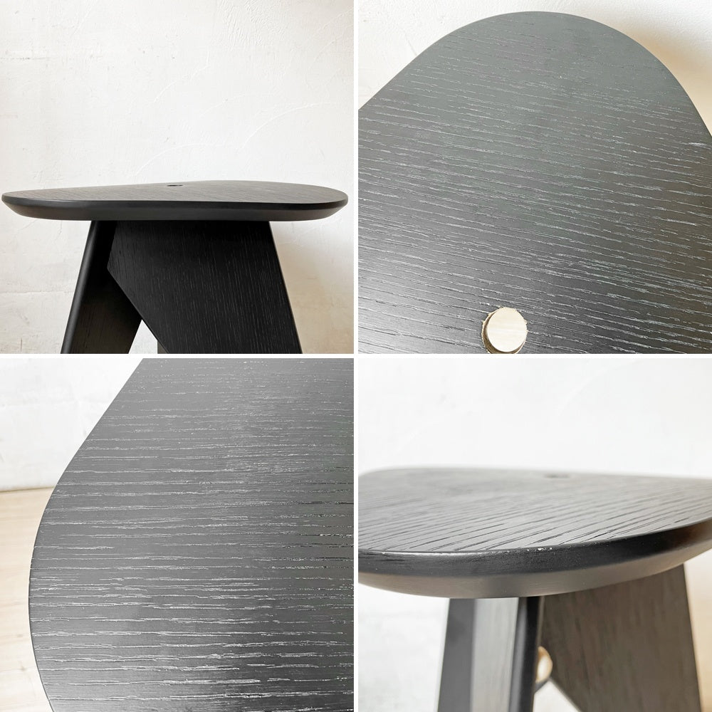 ボーコンセプト BoConcept トライアングル型 サイドテーブル スツール ブラック 木製 ヘンリック・ペダーセン Henrik Pedersen 365° north 北欧 デンマーク ★