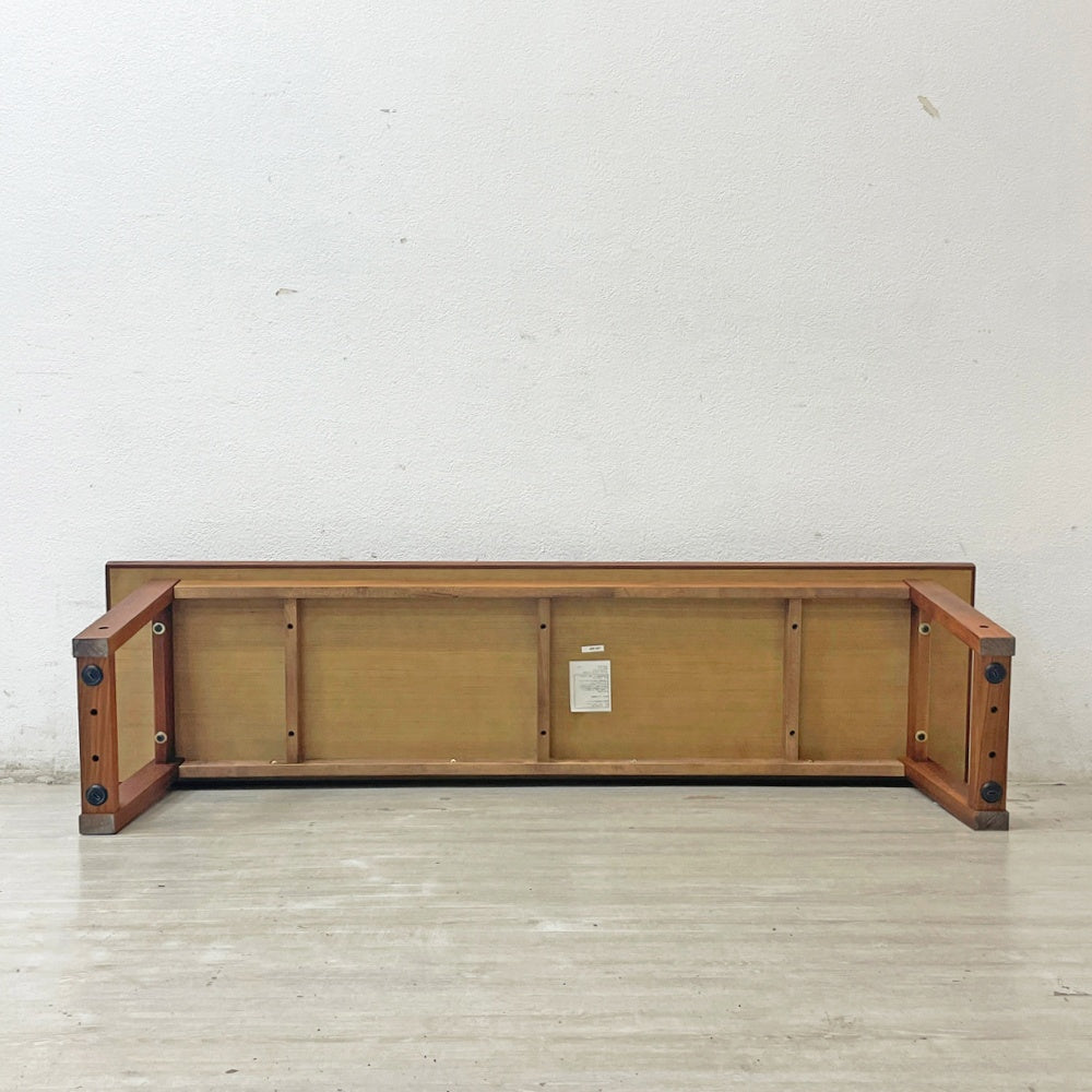 アクタス ACTUS ファイン2 FINE2 ベンチ ウォールナット材 W145cm ●