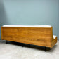 ジャーナルスタンダード j.s.F ハビタ HABITAT SOFA BED ソファベッド デイベッド 3人掛けソファ W200cm オーク材 ファブリック ベージュ 定価￥231,000- ◎