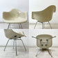 ハーマンミラー Herman Miller 2ndビンテージ アームシェルチェア FRP製 パーチメント Hベース ロータイプ モダンファニチャーセールス 日本製 C&R イームズ ミッドセンチュリー ●