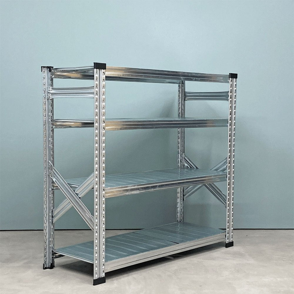 メタルシステム METALSISTEM スーパー123シリーズ スチールシェルフ 4段 4 TIER STEEL SHELF W113 D32 H107 イタリア製 ◎