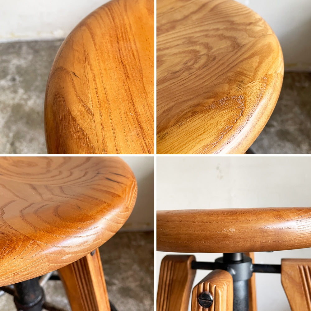 アクメファニチャー Acme Furniture アーヴィン スツール IRVIN STOOL high ハックベリー×アイアン インダストリアル 定価 ¥44,000- A ■
