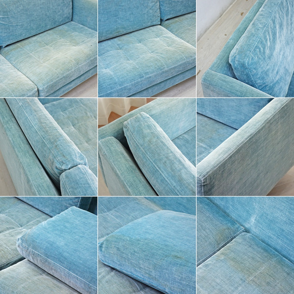 ボーコンセプト Bo Concept オオサカ Osaka 2.5シーター ソファ アルミ脚 ファブリック Anders Nørgaard 北欧モダン 現状品 ●