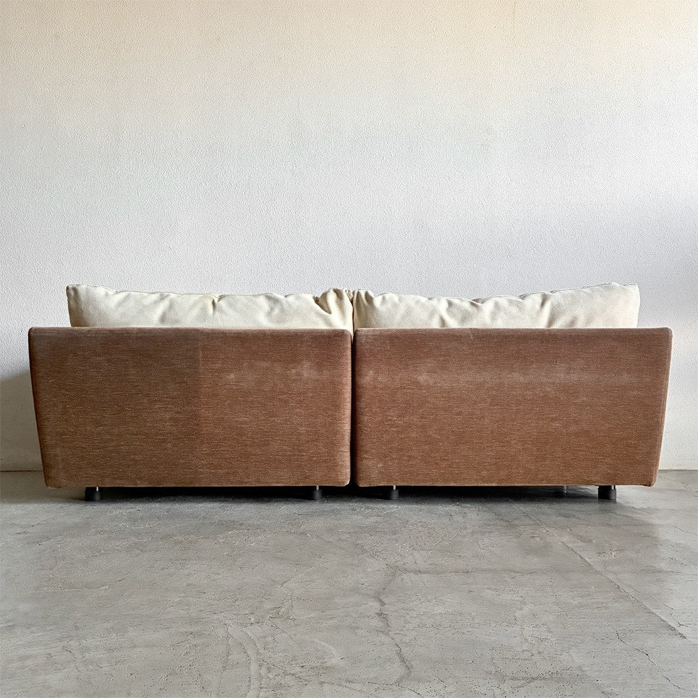 アルフレックス arflex エーソファ A・SOFA セパレートダブルシート 4人掛け 3～4P フェザークッション W230cm 参考価格66.5～82.3万円 〓