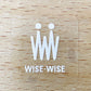 ワイスワイス WISE WISE AS-501B ダイニングテーブル ガラス天板 ビーチ材 プライウッド スクエア W90cm ◇