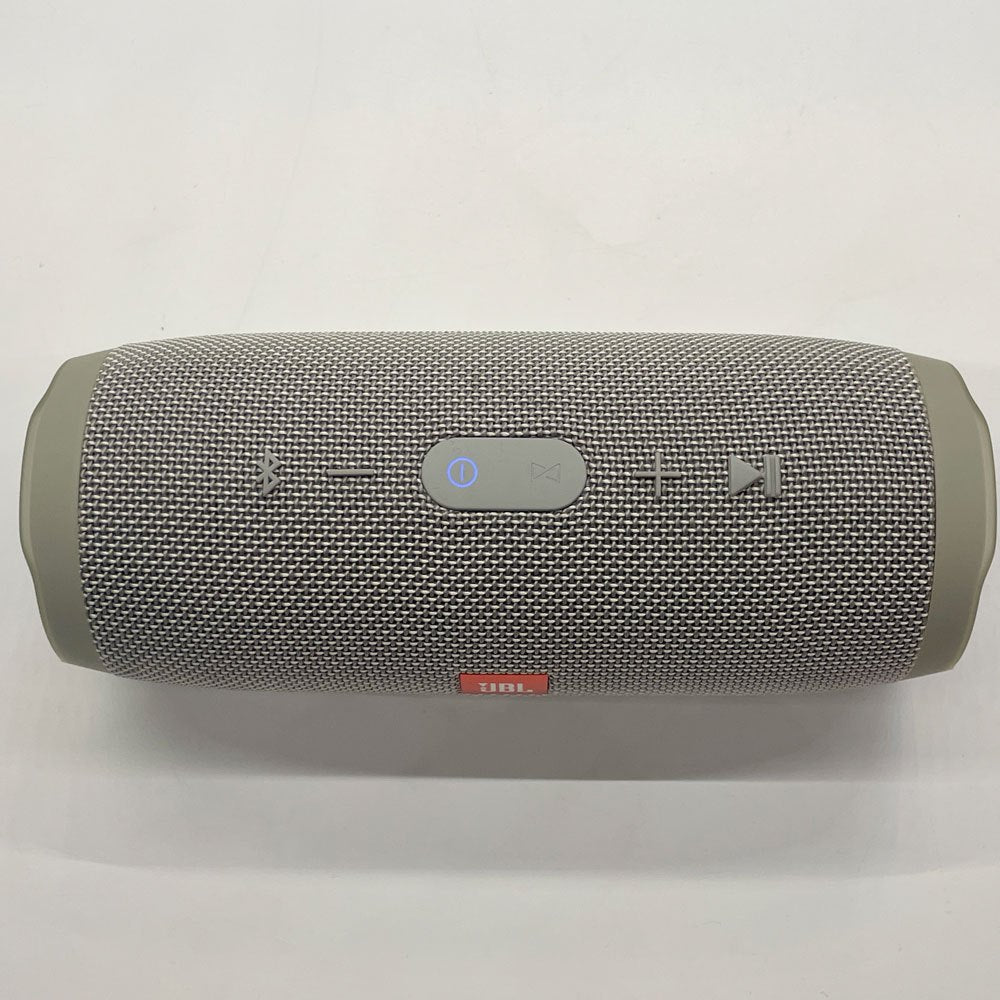 ジェービーエル JBL チャージ3 CHARGE3 ワイヤレス Bluetooth ポータブルスピーカー 内蔵バッテリー 防水 グレー アダプタ付属 動作確認済 ★