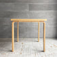 アルテック artek ダイニングテーブル 81C ホワイトラミネート バーチ材 スクエア アルヴァ・アアルト 定価￥150,700- ♪