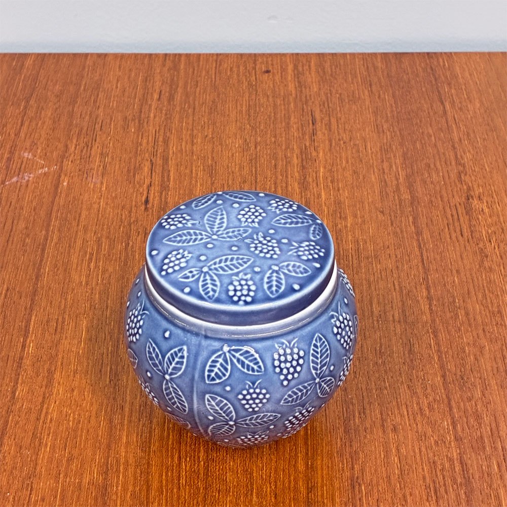 アラビア ARABIA キーモス CHYMOS ボタニカル レリーフ キャンディポット Candy Pot ウラ・プロコッペ Ulla Procope ビンテージ 北欧 ◎