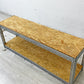 リオン LYON アングルシェルフ SLOTTED ANGLE SHELF 2段 AVボード インダストリアルデザイン P.F.S取扱い ●