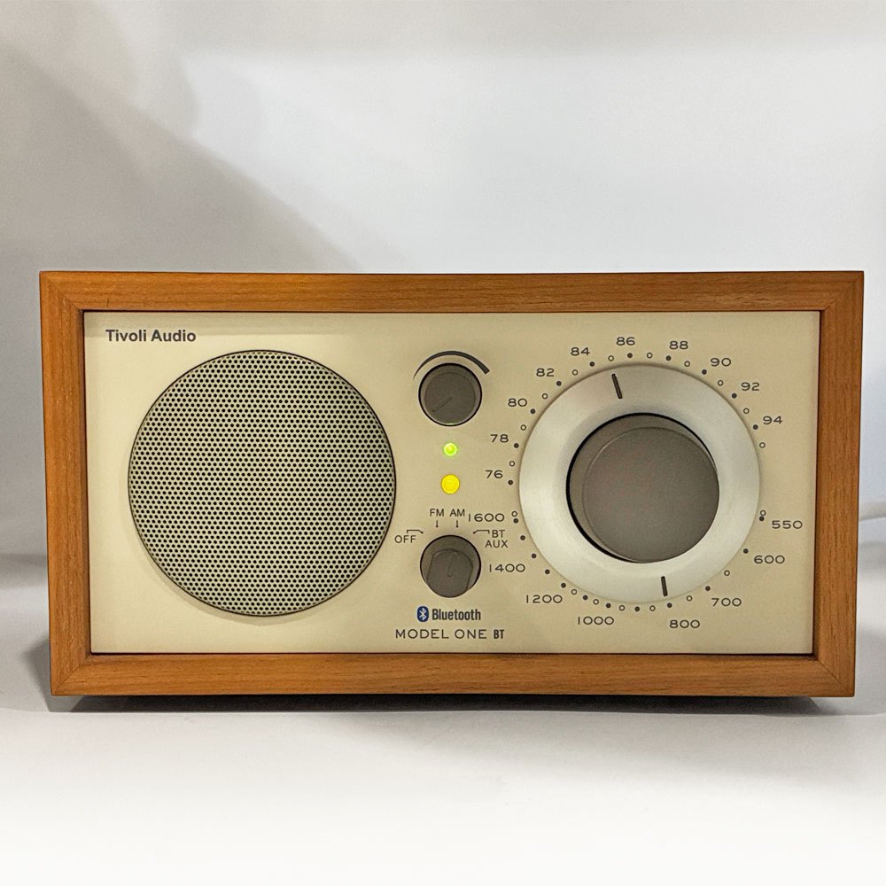 チボリ オーディオ Tivoli Audio モデルワン Model One BTM1 FM/AM ラジオ＆スピーカー Bluetooth対応 動作確認済 アメリカ ★