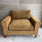 トラックファニチャー TRUCK FURNITURE FKソファ FK SOFA 1.5シーター F-21 グリーンコーデュロイ ウォールナット無垢材 定価￥352,000- ♪