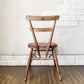 アーコール Ercol ダブルバックチェア スタッキングチェア キッズチェア エルム材 UKビンテージ 英国家具 ◎