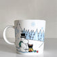 アラビア ARABIA ムーミンマグ MOOMIN アンダーザツリー 森のクリスマスツリー 2013年 冬限定 フィンランド 北欧食器 ■