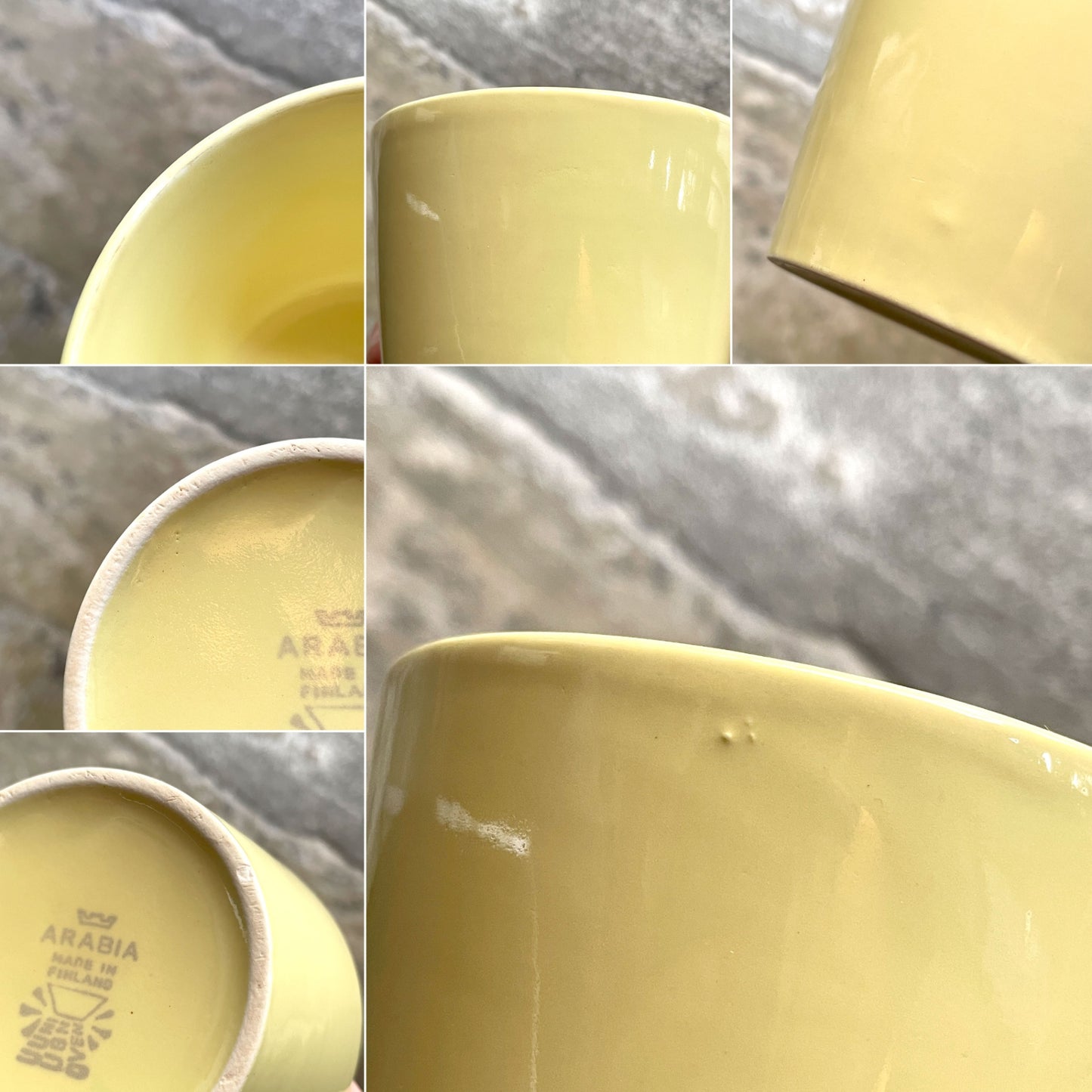 アラビア ARABIA キルタ KILTA キャニスター イエロー カイフランク Kaj Franck フィンランド 北欧ビンテージ ■