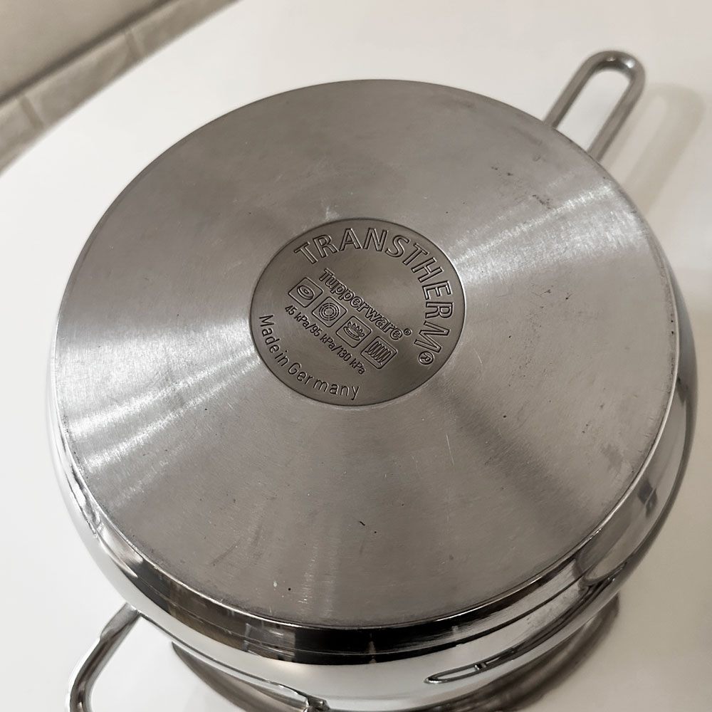 タッパーウェア Tupperware パーフェクトキッチン 圧力鍋 4.5L WMF すのこ付き ステンレス ドイツ製 ◎