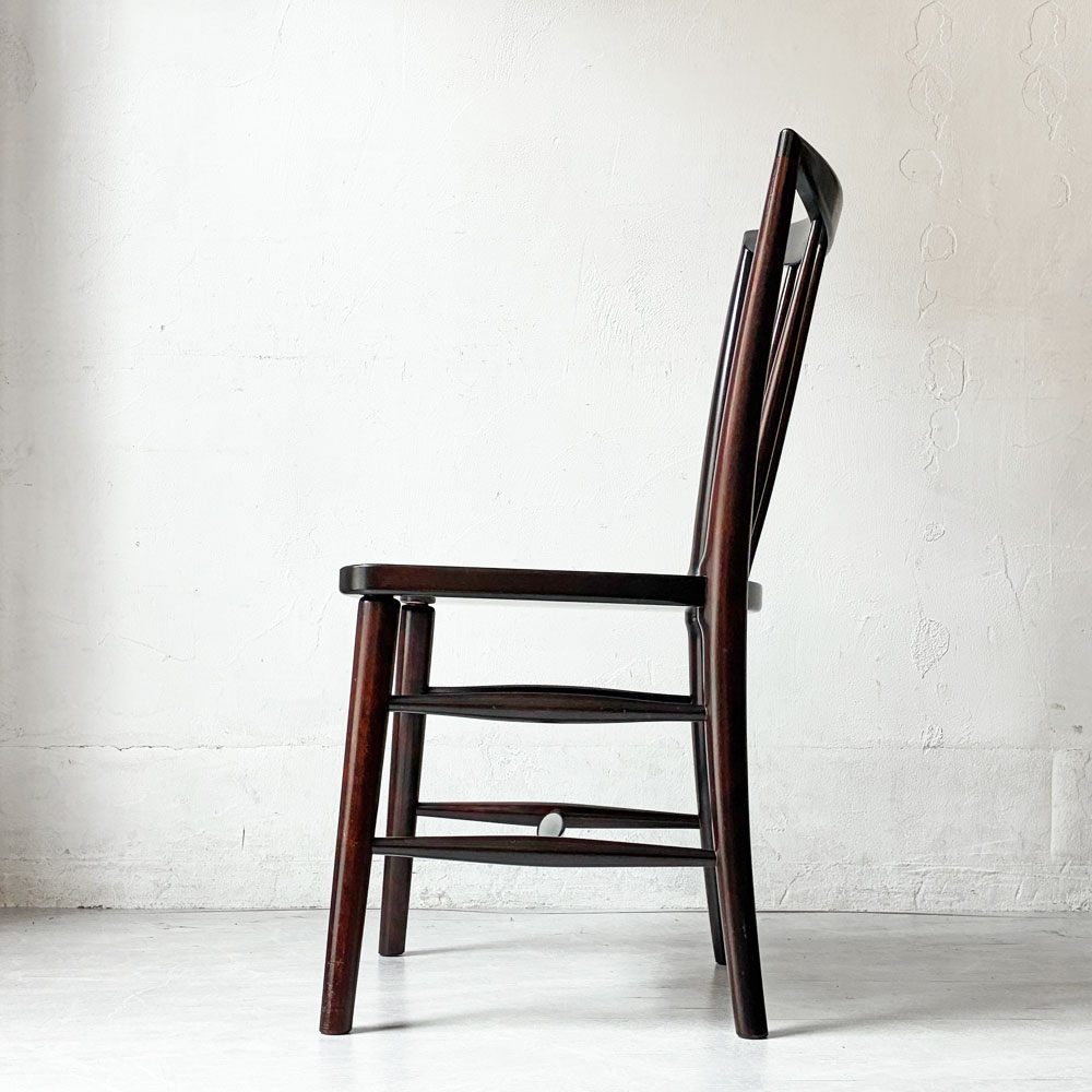 松本民芸家具 220F型 チェア Finnish style Chair ダイニングチェア ミズメザクラ材 民藝家具 和モダン 定価￥148,500- A ★