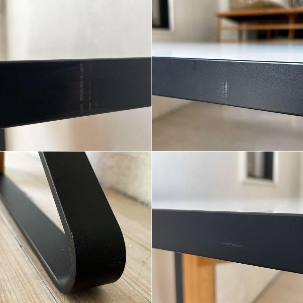 アルテック Artek カアリテーブル KAARI TABLE REB012 W160cm ホワイトグロッシーラミネート ナチュラルオーク ダイニングテーブル オフィステーブル 北欧 定価￥332,200- ★