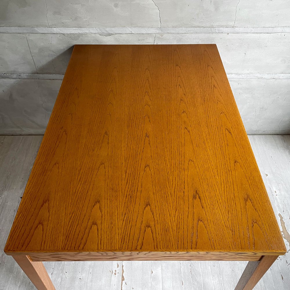 スタンダードトレード STANDARD TRADE DSK-04B ダイニングテーブル デスク オーク材 W120 廃番 ♪